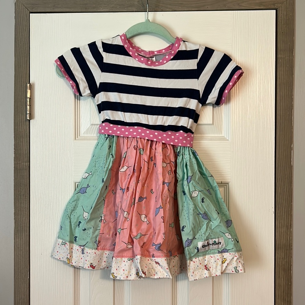 Knit top fun summer dress